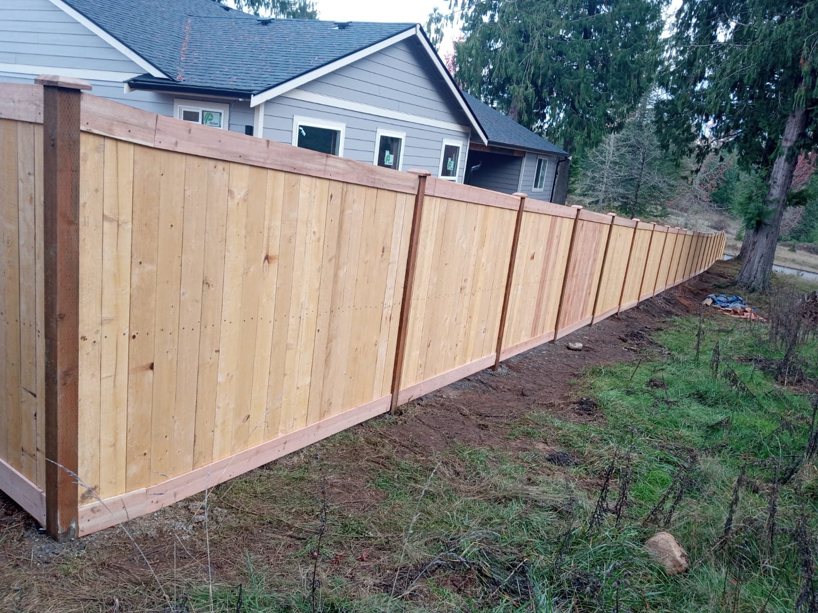 General fence construction services for secure and beautiful outdoor area