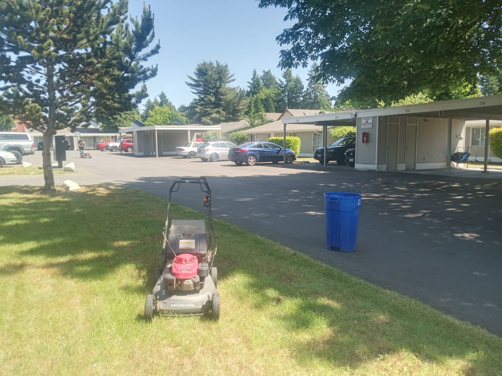 Lawn mowing and edging services to keep yards neat and professional